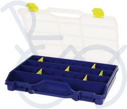 Vakkendoos blauw nr.2  afm.37x29cm.