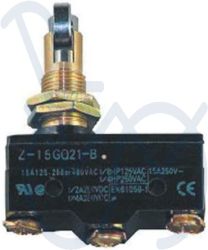 Microswitch Z-15GQ21B  met wiel haaks