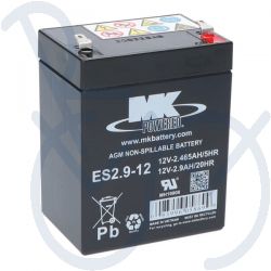 Accu AGM MK  2,9-12    2,9Ah.    afm. 79 x 56 x 107mm.