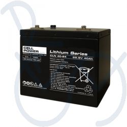 Cellpower accu Lithium CLF 40-24  24V/40Ah 197x165x185mm.