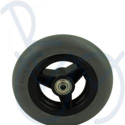 Band poly   6 x 1¼ met zwarte velg 36mm.
