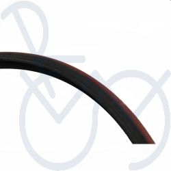 Buba  25 x 1 Kenda racer blackwall ROOD (23-559)