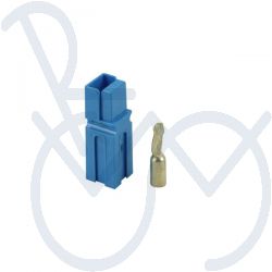 Connector Multicomp groot blauw incl. binnenwerk