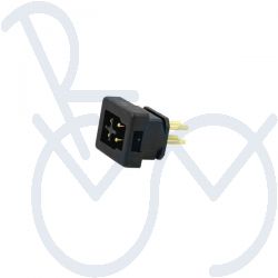 DX connector 4 pol. ch. m. voor stuurkast  op=op