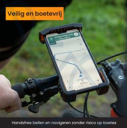 Telefoonhouder voor op de fiets