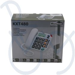 Telefoon huismodel maxcom KXT480  zwart
