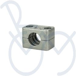 Klem Ø 22mm. aluminium   Groep 3
