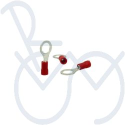 Kabelschoen 8KW 044-291-003   A69 ringtong Ø5mm. rood