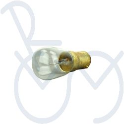 Lampje 24V/15W Bajo  Ba15d  met 2 contact punten