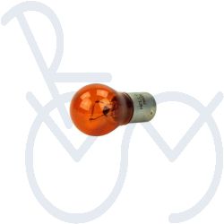 Lampje 24V/21W bajo 15mm. BAU15s  oranje Storm3