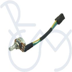 Snelheidspotmeter Pride 100K incl. bekabeling