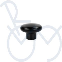 Paddestoelknop Ø5cm. met asbus P&G
