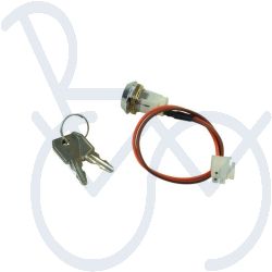 Sleutelschakelaar met unieke sleutel tbv. Solo incl. kabel