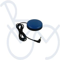Buddy button  Ø60mm. bluejay blauw   110 gram