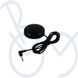 Buddy button  Ø60mm. boldy zwart   110 gram