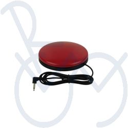 Buddy button Ø120mm. Raving rood   110 gram