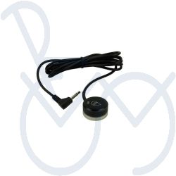 Piko button Ø30mm. water resistant zwart 125 gram