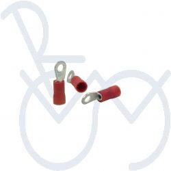 Kabelschoen 8KW 044-275 003   A65 ringtong rood 3.2mm.