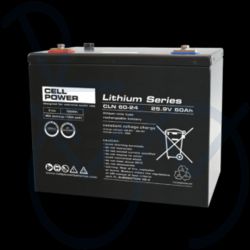 Cellpower accu Lithium CLF 60-24  24V/60Ah af. 260x170x207mm