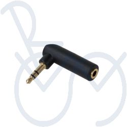 Jackplug 3.5mm. ka. m. haaks stereo verloop model