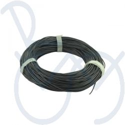 Draad siliconen 0,25mm² zwart