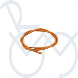 Draad siliconen 0,25mm²  oranje