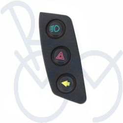 Schakelfolierubber links tbv Galaxy plus met LCD