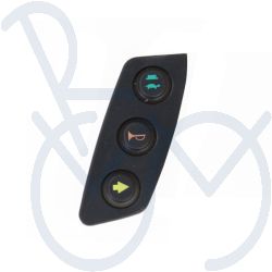 Schakelfolierubber rechts tbv Galaxy plus met LCD