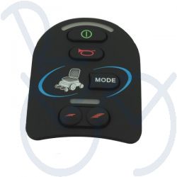 Schakelrubber R-net JSM-LED 5-knops (zonder verlichting)