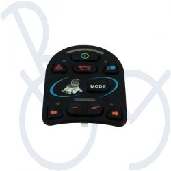 Schakelrubber R-net LED JSM-L (9 knops)