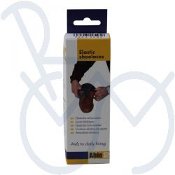 Elastische schoenveters zwart 61cm