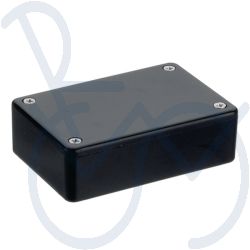 Kast ABS zwart IP54 Hammond 1591LBK   85x56x39mm.