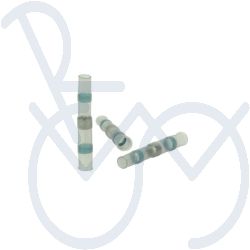 Kabel doorverbinder blauw soldeeruitvoering