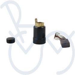 Koolborstel Quickie Q300 standaard      uitvoering voor motor met (2) borstels