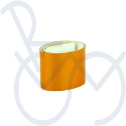 Reflector band zelfklevend geel 30mm. 122cm. lang