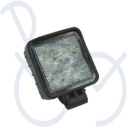 Koplamp/Werklamp  7x7cm.  12-36V  800lumen
