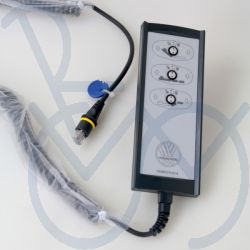 Handbediening voor Vermeiren  zorgbed met 6 knoppen