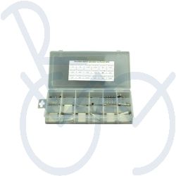 Assortimentsdoos zekering 32x6.3mm.  (85 stuks)