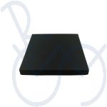 Zitkussen 45x43x5cm. zwart nylon