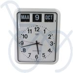 Twemco BQ-12A Nederlandse kalenderklok – wit