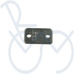 Afdekplaat RVS t.b.v. klem – groep 3