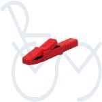 Krokodilklem groot rood
